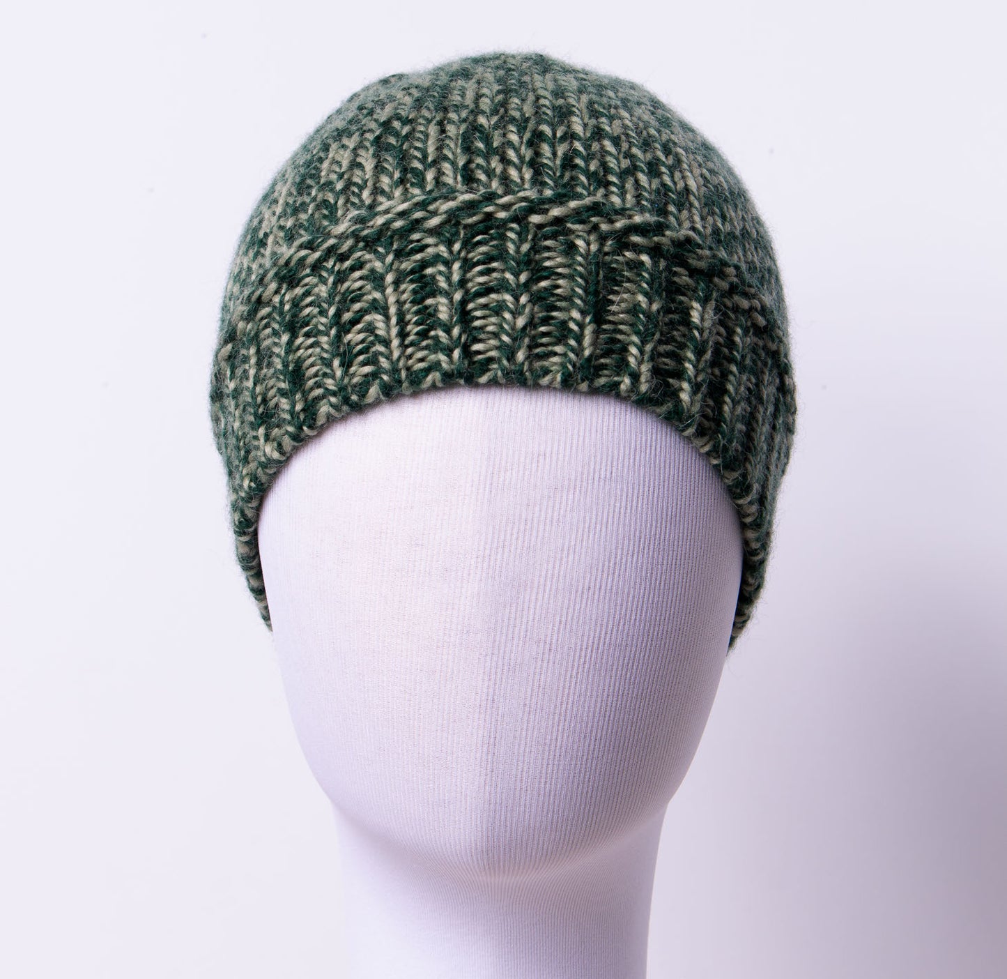 Heritage Green Mix Hat, in Alpaca and Merino