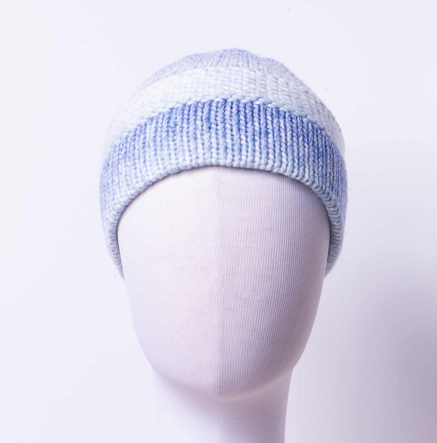 Pebbled Blue Hat