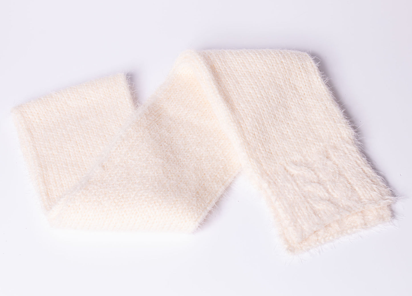 Cream Frost Scarf
