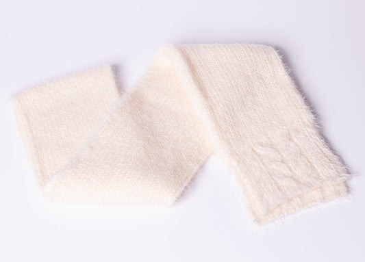 Cream Frost Scarf