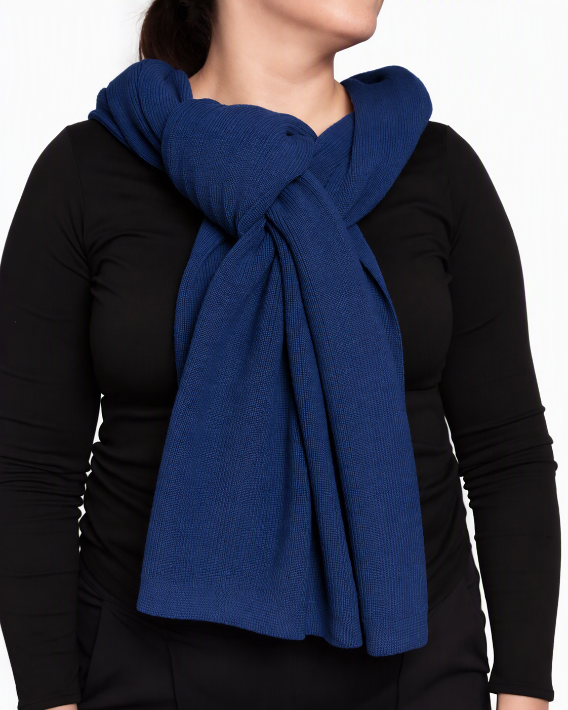 English Rib Blanket Shawl