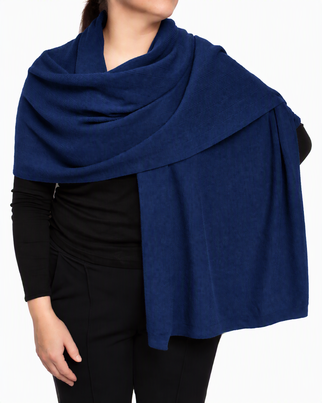 English Rib Blanket Shawl