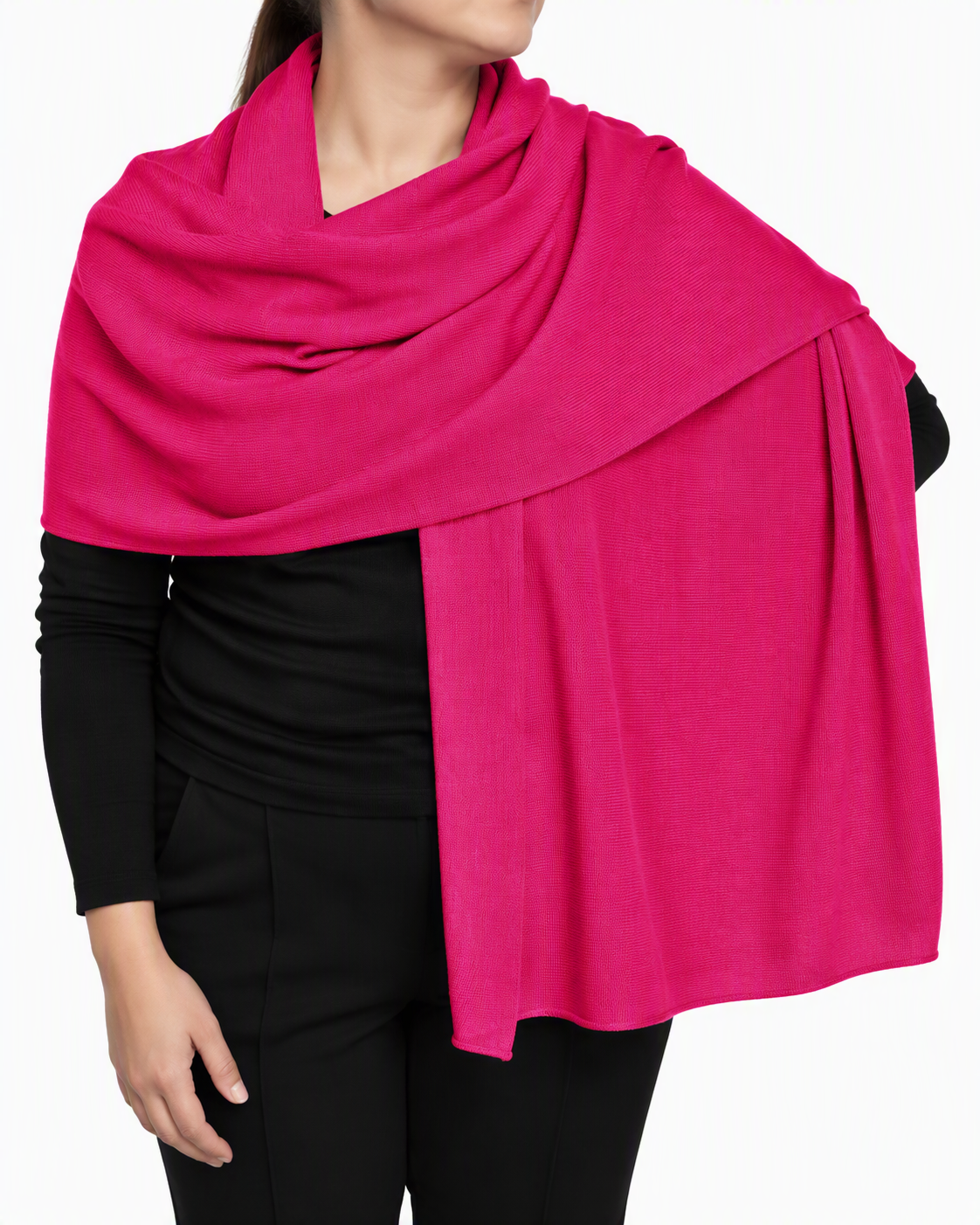 English Rib Blanket Shawl