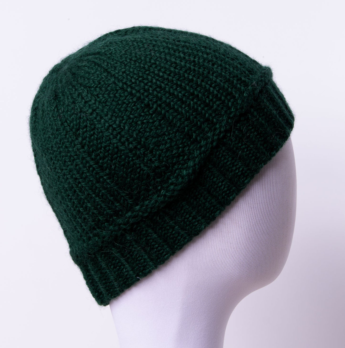 Heritage Green Hat in Alpaca & Merino