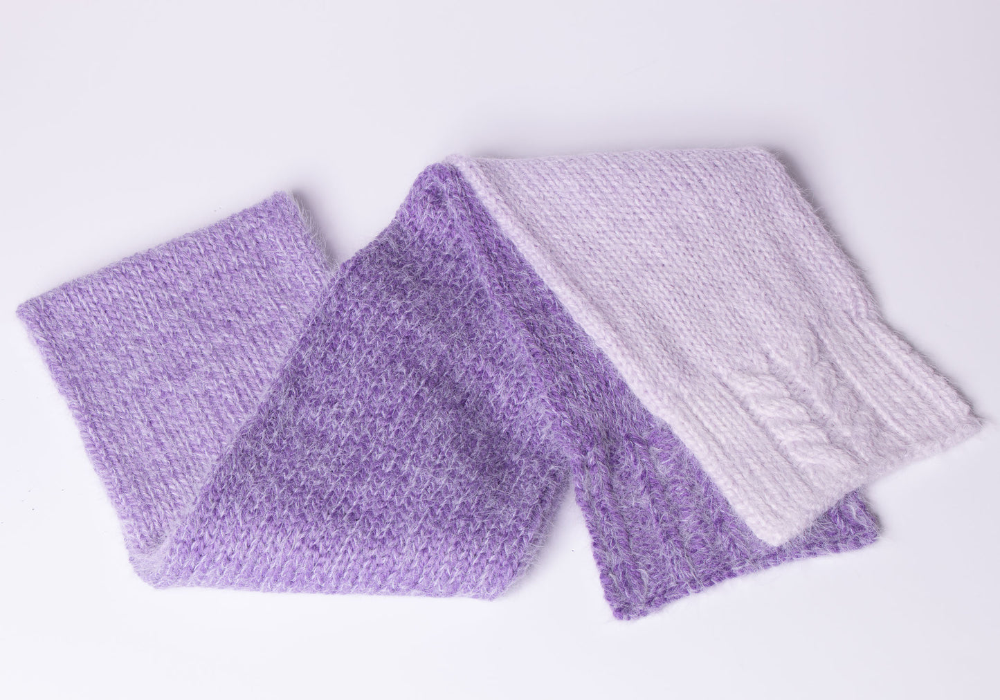 Lavender Frost Scarf