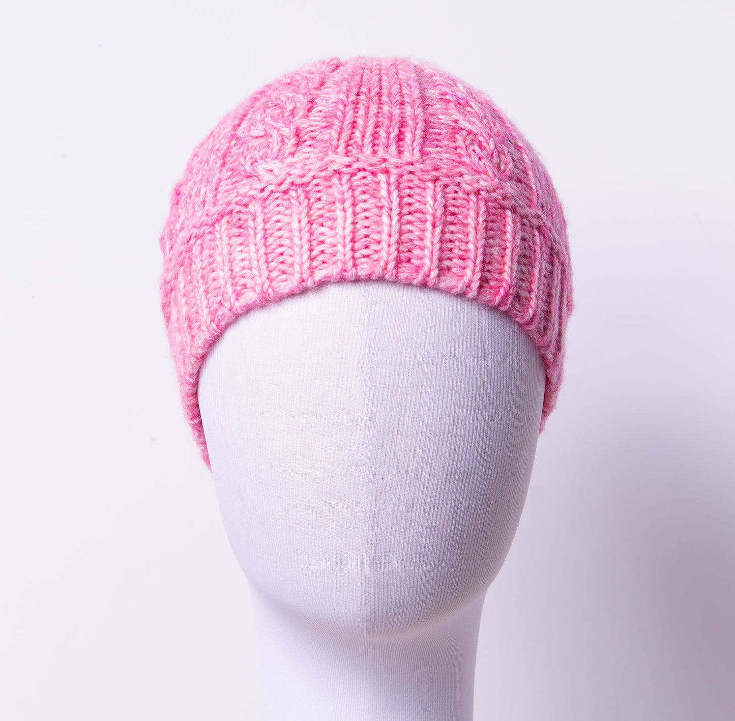Pebbled Pink Hat