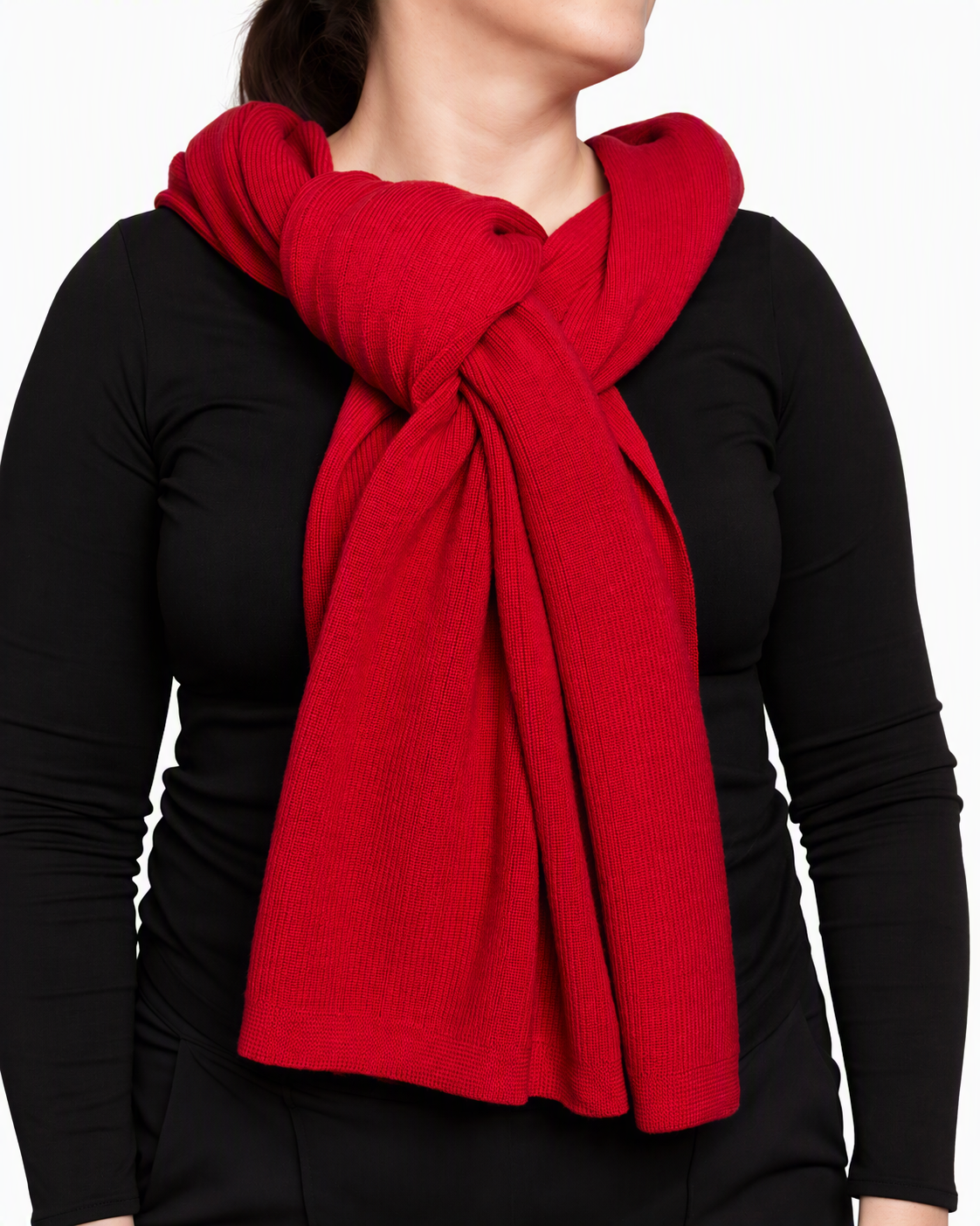 English Rib Blanket Shawl